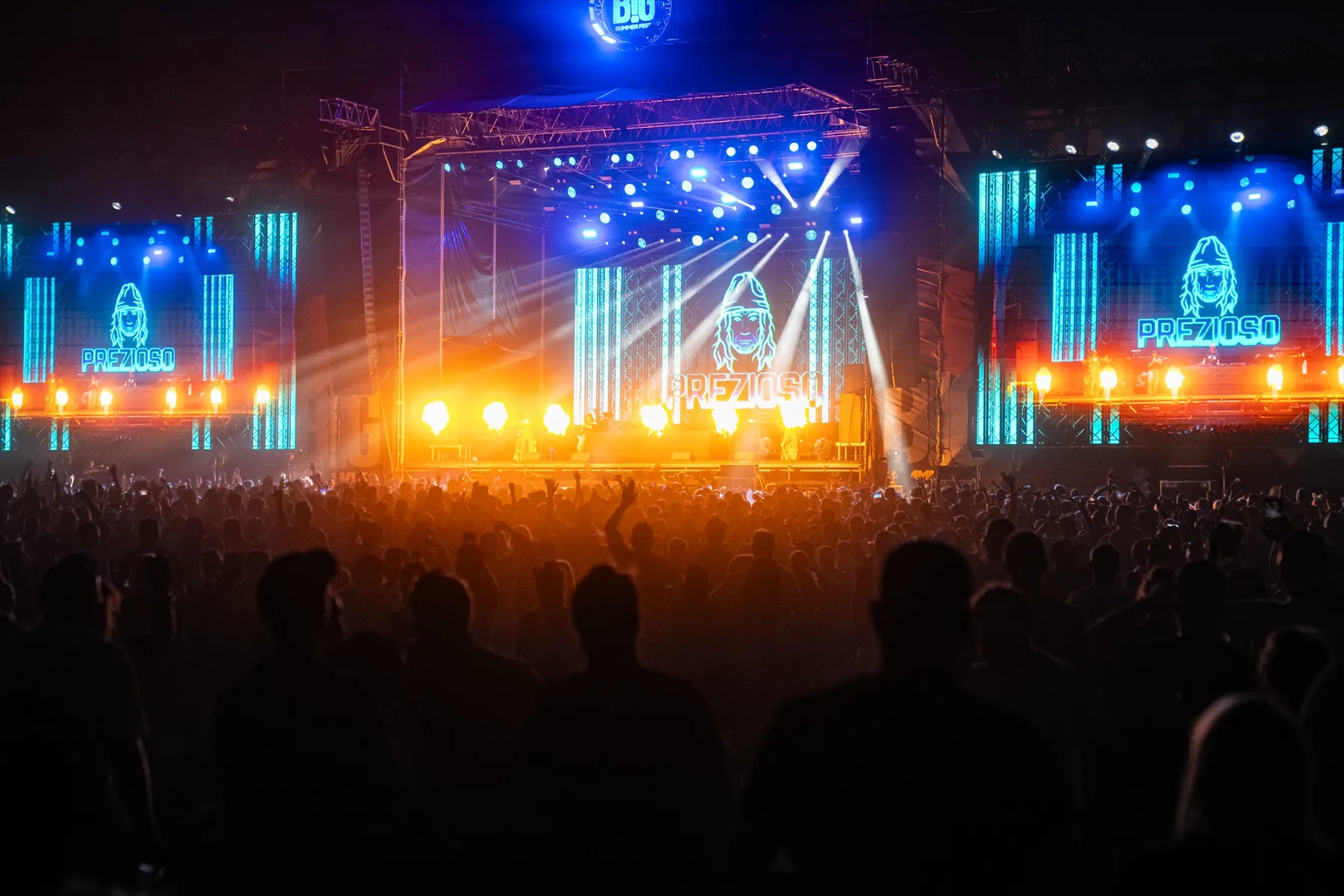 BIG SUMMER FEST – hlavné pódium a publikum